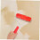Embossed Roller Tool - Textured Paint Roller for Wall Decor, Drywall Embossing, Red Patterned Paint Roller_M 5