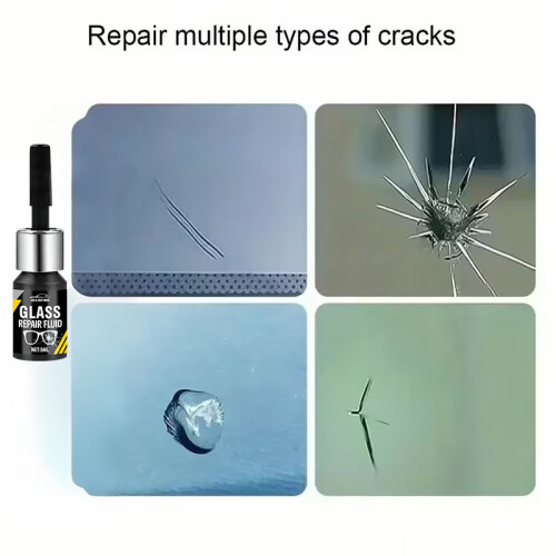 (5ml) Windshield Crack Disappearance, Glass, Car Windshield, Suitable for Chips And Star Cracks 2