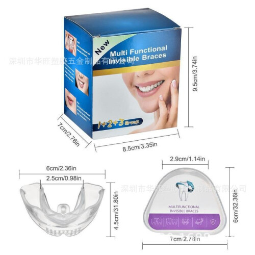 (Phase 2) Clear Teeth Aligner Night Guard, Portable Dental Retainer for Teeth Grinding 2