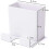 No Wall Mount Cell Phone Holder, 6 Pieces Self Adhesive Storage Box Wall Bracket 2