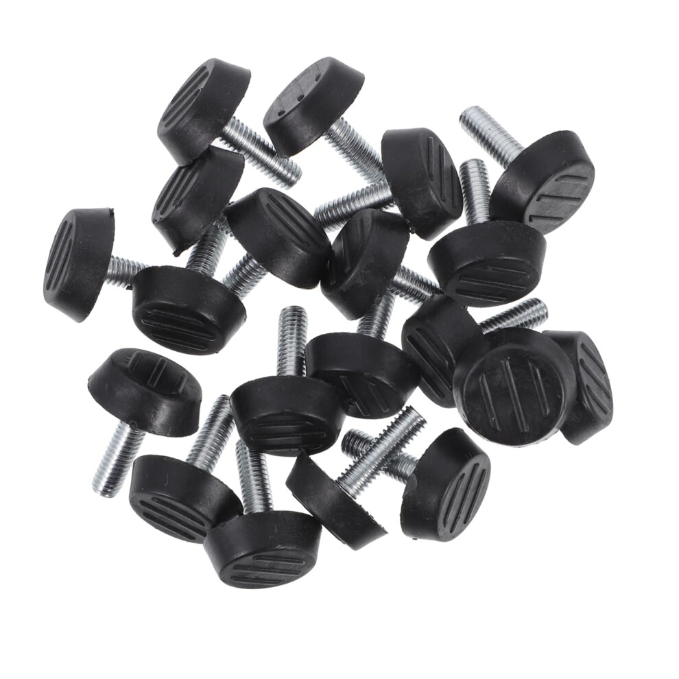 20Pcs Furniture Leveling Feet Adjustable Height Threaded Levelers For Table And Chair Legs Floor Protection Easy Install 9771547945826