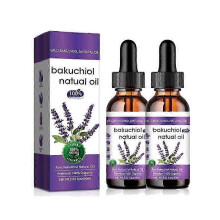 (2) 1-5x Pure & Natural Bakuchiol Essential Oil for Skin, Wrinkle Reduction Skin Firming & Smoothing, Anti-Aging Bakuchiol Oil for Sensitive Skin
