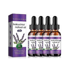 (4) 1-5x Pure & Natural Bakuchiol Essential Oil for Skin, Wrinkle Reduction Skin Firming & Smoothing, Anti-Aging Bakuchiol Oil for Sensitive Skin