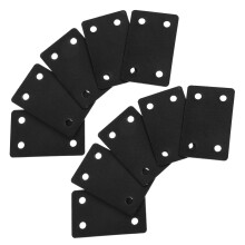 10pcs Stainless Steel Brackets Heavy Duty Mending Plates for Furniture Easy Installation