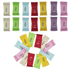 28 Pack Compressed Cotton Towels Tablets, UltraQuick Absorbent Reusable Travel Face Wash Cloth for Camping and Gym