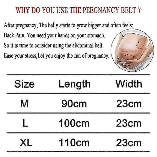 1 Pcs Maternity Pregnancy Support, Postpartum Pelvis Band - Breathable 2