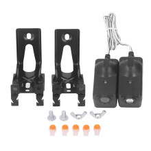 0410136 Replacement Garage Door Safety Sensors with Yellow and Green Indicator Lights, Compatible with Sears Raynor Openers