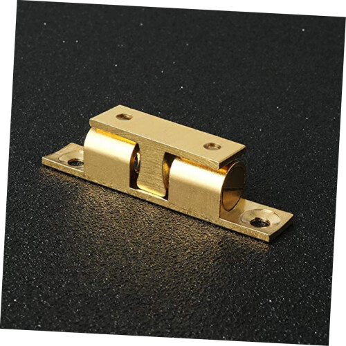 3pcs Solid Brass Ball Catch Door Latch with Adjustable Holding Strength for Closet and Cupboard 2
