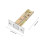 Invisible Deadbolt Lock for Bedroom Door Security, Stainless Steel Tubular Design, Adjustable Backset 2