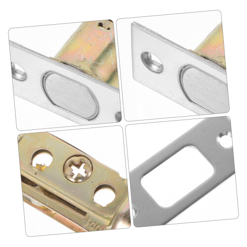 Invisible Deadbolt Lock for Bedroom Door Security, Stainless Steel Tubular Design, Adjustable Backset 2
