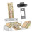 Invisible Deadbolt Lock for Bedroom Door Security, Stainless Steel Tubular Design, Adjustable Backset 4