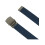 CTM Ribbed Fabric Belt with Nickel Buckle 5