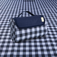 Large Waterproof Outdoor Picnic Blanket 80x80 Foldable Beach Mat with Soft Comfort Layer for Camping