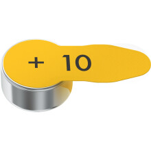 Pile pour aide auditive 10 / A10 / PR70 paquet de 8