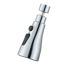 Chrome Shine, Athsholáthar Sconna Cistine Tarraingthe Anuas, Ceann Spraeála 3 Fheidhm le Comhoiriúnacht Uilíoch, Soic Silicone Com