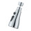 Chrome Shine, Pull Down Kitchen Faucet Replacement, 3 Function Spray Head with Universal Compatibility, Silicone Nozzles Compatible with Eas 1