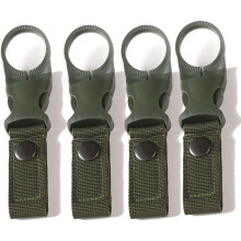 moschettoni a clip per appendere la bottiglia, anello portachiavi portatile per bottiglia d'acqua per attività all'aperto