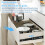 14 Inch Push to Open Soft Close Drawer Slides Full Extension Side Mount 100 LB for Cabinets 4