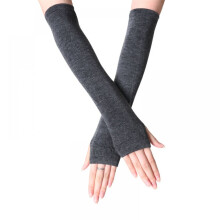 Arm Warmers Fingerless Gloves Long Warm Gloves Compatible with Women