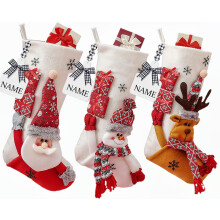 Detailed Unique Designs, Good After-sale Service, Hanging Xmas Stocking Offers A Blend Of Tradition And Innovation Compatible with Your Wint