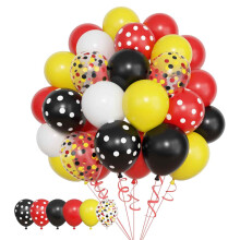 Kit di palloncini, kit di ghirlanda di palloncini rossi, neri e bianchi, palloncini per compleanno di bambini, baby shower, decorazioni per
