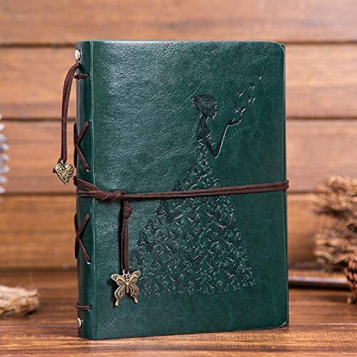 Δερμάτινο άλμπουμ φωτογραφιών Scrapbooking Χειροποίητο DIY Vintage δερμάτινο βιβλ