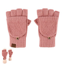 Winterliche Halbfinger-Freizeit-Sporthandschuhe