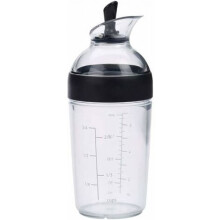 Recipiente multiusos para aderezos de ensalada, botellas a prueba de fugas para mezclar y medir.