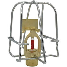 10 Pack Chrome Plated Fire Sprinkler Head Guard 1/2 Inch Double Hook Cage for Impact Protection
