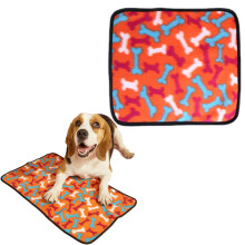Tapetes higiênicos para cães, tapetes para xixi de cachorro, tapetes laváveis para cães, cobertor fofo para animais de estimação com estampa
