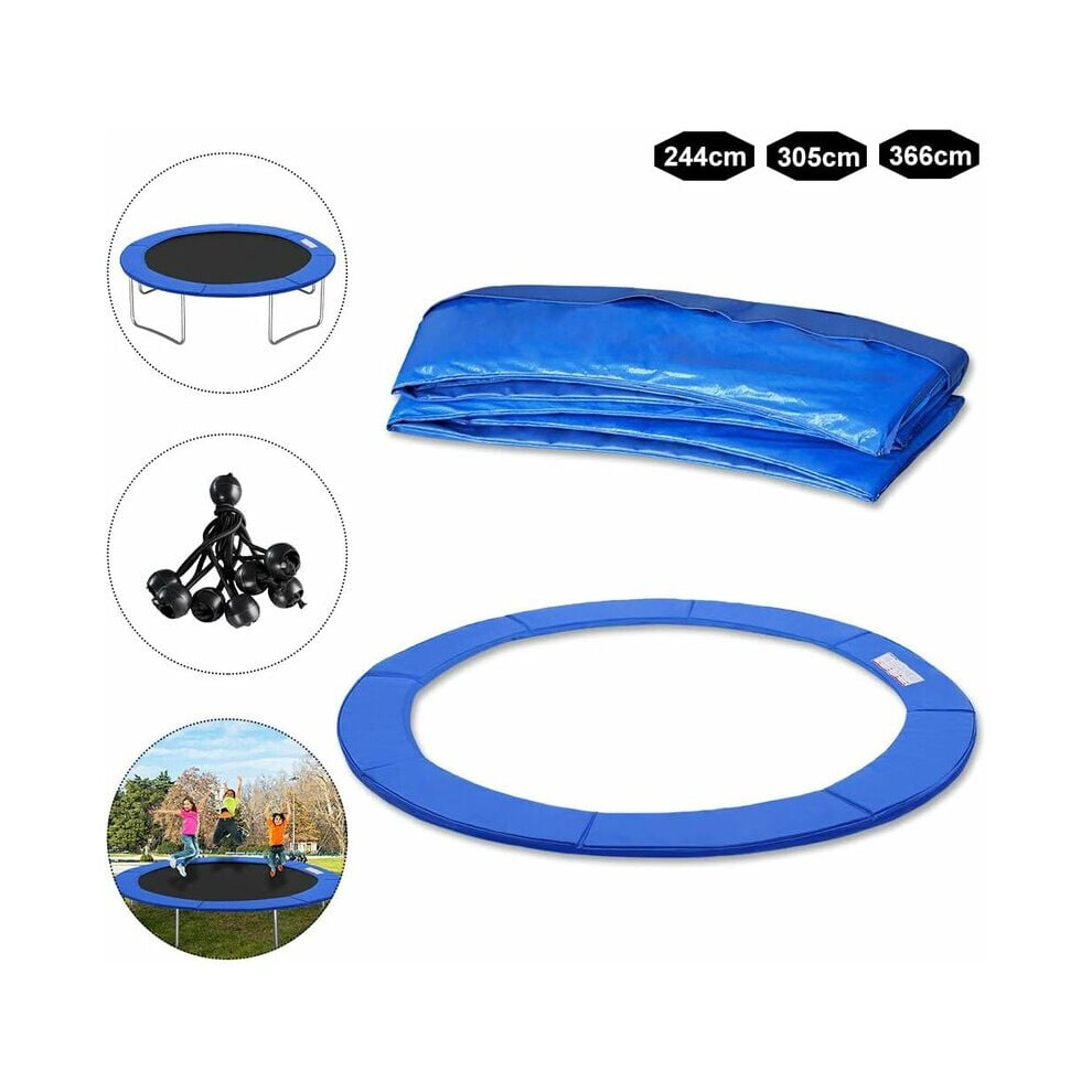 Bounce Without Worry: Trampoline Pad, Your Extra Security Compatible With Safe Jumps 3564946439067