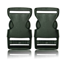 Boucles à dégagement rapide doubles et réglables, fermoirs robustes en plastique POM pour sangles et colliers