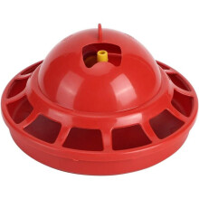 Bebedouro automático para galinhas Home and Commerce Farms, fácil e seguro de usar, copo de plástico para água de aves, design exclusivo em