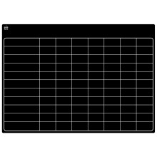 Tabella magnetica nera cancellabile per le faccende domestiche per più bambini e adulti: Frigorifero 17x12" - Lavagna nera per ricompense di