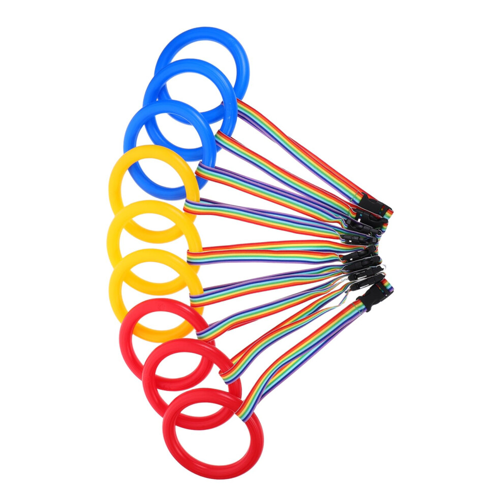 Kids Walking Rope with Ergonomic Grip Handles for Daycare or Preschool Group Outdoor Safety