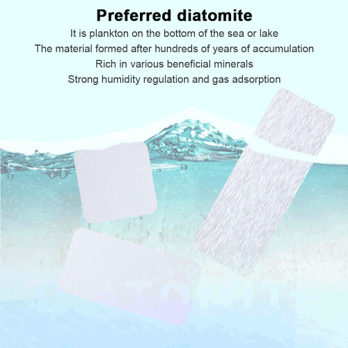 Sottobicchieri assorbenti in diatomite, terra diatomacea 1