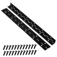 2pcs Heavy Duty Metal Piano Hinge with Screws for Cabinet Doors, Furniture and Boxes, Corrosion Resistant