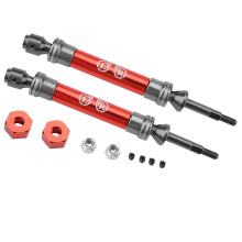 Upgrade je voertuig: Achterste aandrijfassen van aluminium voor een soepelere overbrenging, vervanging voor Traxxas 1:10 schaal trucks, hoge
