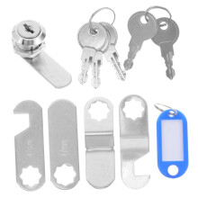 Universal Cam Lock for Cabinets and Mailboxes with Keys, Durable Cam Mechanism and Easy Install Design
