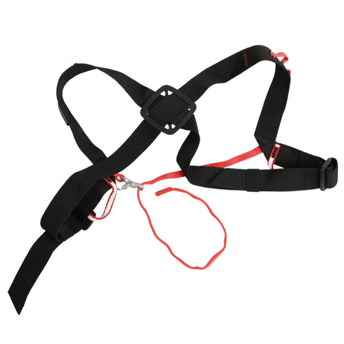 Outdoor Rock Climbing Harness, High Pulling Strength Sewing for Extra Security, Adjustable with Tool Ring for Customizable Gear Setup 1