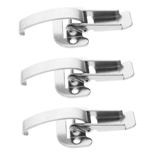 3Pcs Heavy Duty Toggle Latch Clamp Set with Secure Locking Closure for Truck Tool Box Replacement