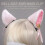 Φανταχτερή κορδέλα για Anime Cosplay, πάρτι μεταμφιέσεων με ψεύτικα γούνινα αυτιά με 4