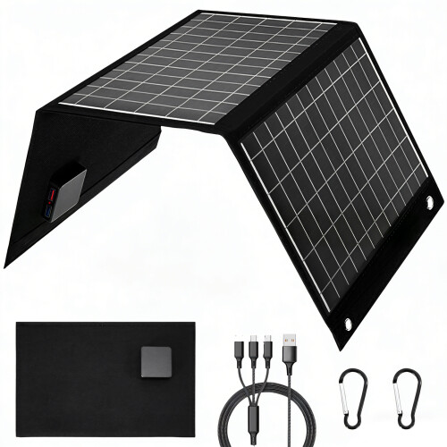 28W Fast Energy Sun Unit With Two USB harbors Works With