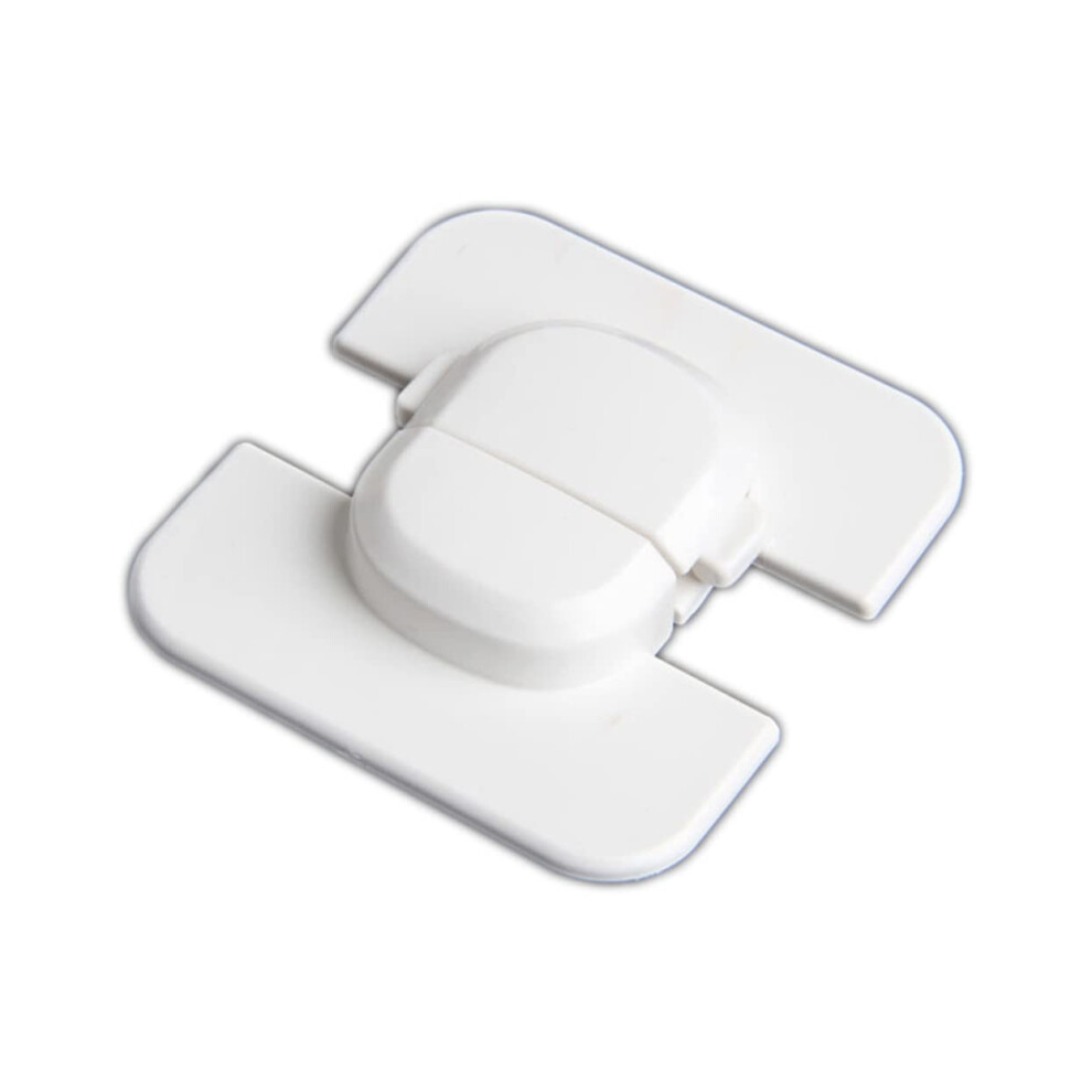 Child Safety Lock Refrigerator Lock with Strong Adhesive, Easy Install Childproof Fridge Latch for Baby Proofing
