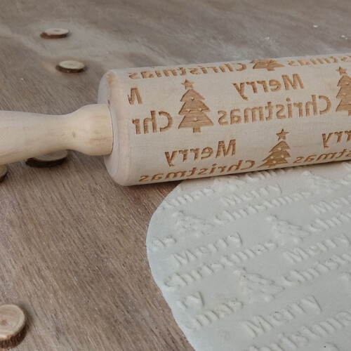 Πλάστης κουζίνας για μπισκότα ψωμιού με σκάλισμα χριστουγεννιάτικων γρα 1