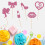Διακοσμητικά για cupcakes πριγκίπισσας, διακοσμήσεις για baby shower γενεθλίων, πο 3