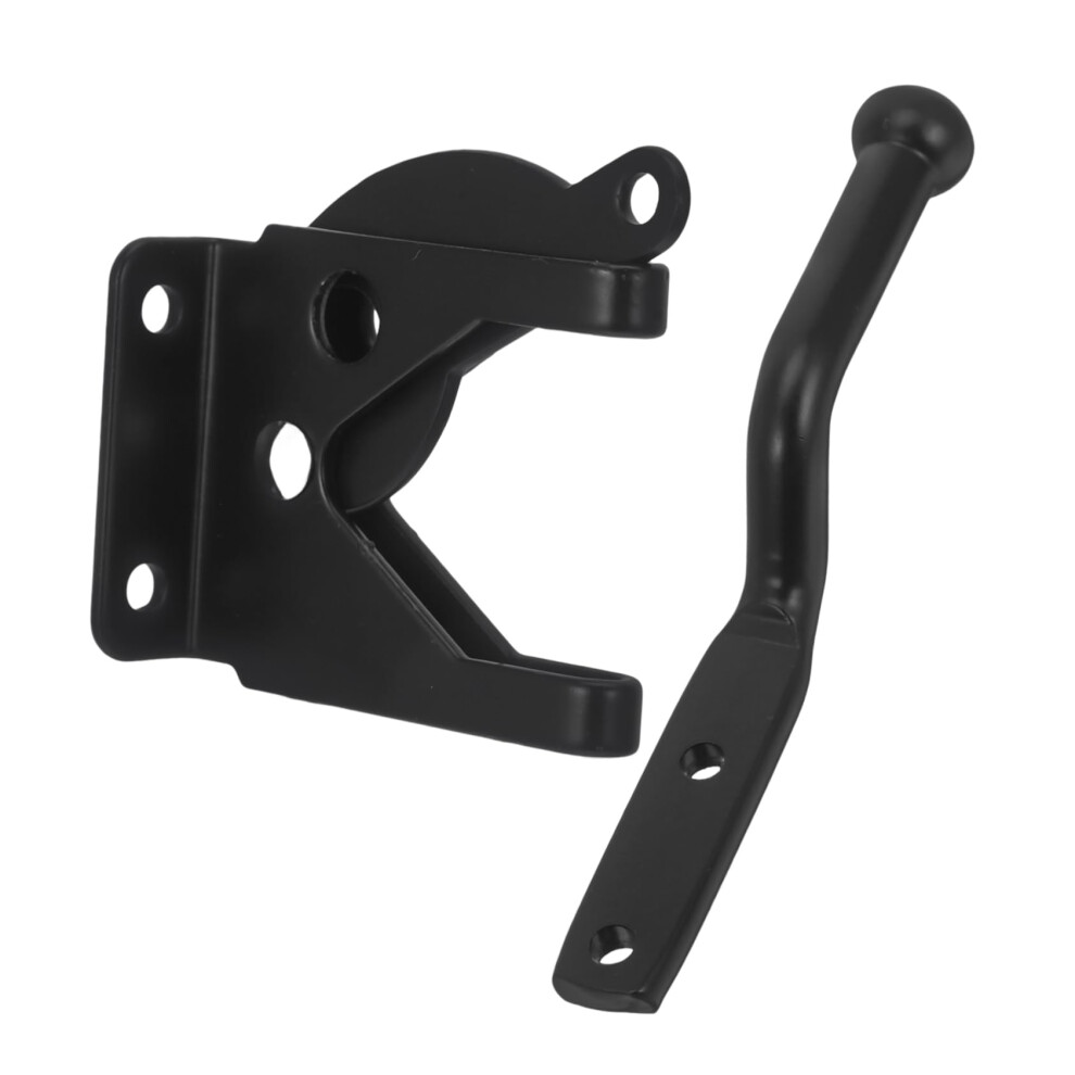 Heavy Duty Outdoor Gate Latch Lock With Padlock Hasp For Fence, Garden And Shed Security 9073542095828
