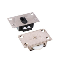Sliding Door Roller 388B with Durable Metal and Nylon Wheel, Smooth Low Noise Wardrobe Door Pulley Replacement