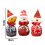 Sacola de presente de Natal com cordão, Sacolas de presente de Natal 2