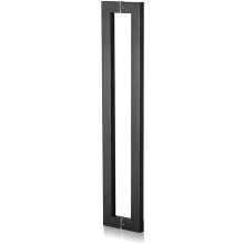 Matte Black 100cm Long Stainless Steel Door Pull Handle for Barn, Glass or Wooden Interior Exterior Doors